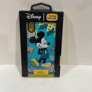 Gently used Mickey Mouse otter box for IPhone XR